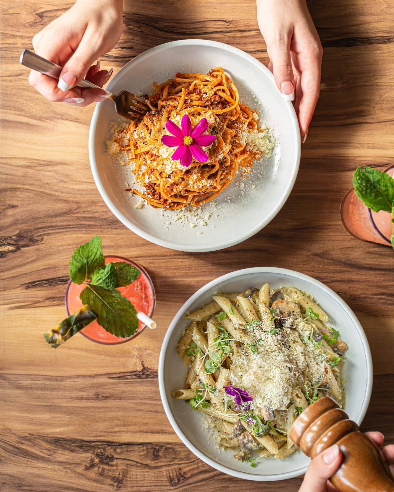 Fresh seasonal ingredients